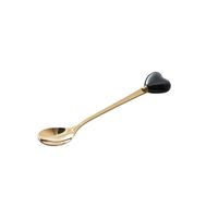 Valentine's Day Chinoiserie Casual Solid Color Stainless Steel Spoon 1 Piece sku image 10