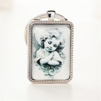 Classic Style Angel Metal Unisex Necklace main image 2