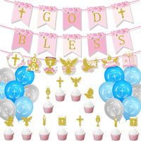 Birthday Cartoon Style Letter Paper Party Festival Decorative Props sku image 9