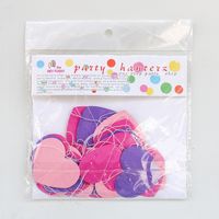 Streetwear Heart Shape Paper Party Colored Ribbons main image 5