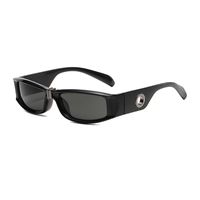 Simple Style Streetwear Geometric Pc Square Full Frame Men's Sunglasses sku image 1