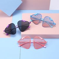 Cute Strawberry Tac Special-shaped Mirror Full Frame Kids Sunglasses main image 6