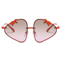 Cute Strawberry Tac Special-shaped Mirror Full Frame Kids Sunglasses main image 4