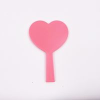Cute Heart Shape Plastic Mirror 1 Piece sku image 6