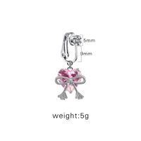 Casual Retro Simple Style Animal Starry Sky Moon Stainless Steel Alloy Copper White Gold Plated Gold Plated Rhinestones Belly Ring In Bulk sku image 7