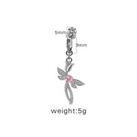 Casual Retro Simple Style Animal Starry Sky Moon Stainless Steel Alloy Copper White Gold Plated Gold Plated Rhinestones Belly Ring In Bulk sku image 14