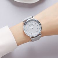 Simple Style Solid Color Buckle Quartz Women's Watches main image 2