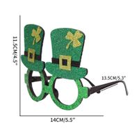 St. Patrick Cute Vintage Style Shamrock Plastic Party Carnival Party Blindfold main image 3