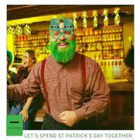 St. Patrick Letter Plastic Carnival Photography Props Costume Props main image 10