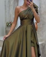 Women's Regular Dress Elegant Collarless Sleeveless Solid Color Maxi Long Dress Daily Street main image 5