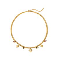 Vintage Style Star Alloy Plating Women's Necklace main image 3