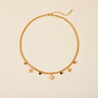 Vintage Style Star Alloy Plating Women's Necklace main image 4