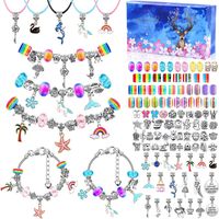 1 Set Sweet Rainbow Starfish Fish Tail Alloy Jewelry Accessories main image 1