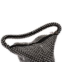 Diamond-studded Handbag Creative Design Trihedron Cosmetic Bag Dinner Bag Handbag main image 4