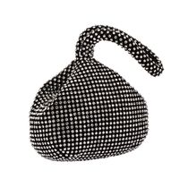 Diamond-studded Handbag Creative Design Trihedron Cosmetic Bag Dinner Bag Handbag main image 3