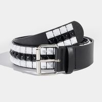 Classic Style Solid Color Pu Leather Unisex Leather Belts main image 1