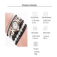 Classic Style Solid Color Single Folding Buckle Quartz Women's Watches main image 7