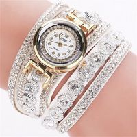 Classic Style Solid Color Single Folding Buckle Quartz Women's Watches main image 3