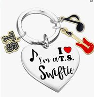 Cartoon Style Heart Shape Zinc Alloy Unisex Bag Pendant Keychain sku image 6
