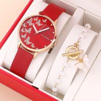 Classic Style Butterfly Buckle Quartz Women's Watches main image 3