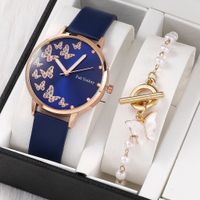 Classic Style Butterfly Buckle Quartz Women's Watches main image 5