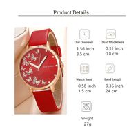 Classic Style Butterfly Buckle Quartz Women's Watches main image 6