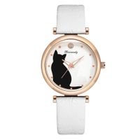 Elegante Estilo Simple Gato Hebilla Cuarzo Relojes De Mujer main image 6