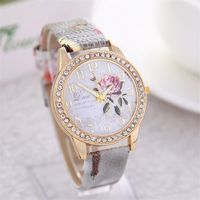 Dame Fleur Boucle Quartz Femmes De Montres main image 4