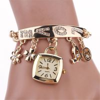 Classic Style Solid Color Hook Quartz Women's Watches sku image 1