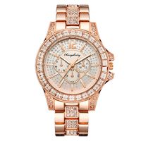 Classic Style Solid Color Horseshoe Buckle Quartz Women's Watches main image 7