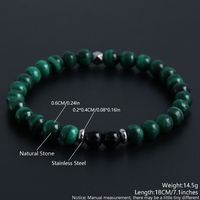 Classic Style Round Natural Stone Bracelets main image 9