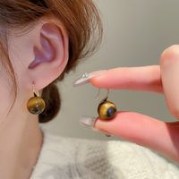 Retro Geometric Resin Irregular Women's Drop Earrings sku image 30