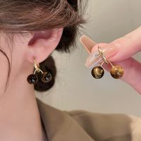 Retro Geometric Resin Irregular Women's Drop Earrings sku image 31