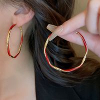 Retro Geometric Resin Irregular Women's Drop Earrings sku image 22