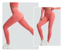 Simple Style Classic Style Solid Color Chemical Fiber Blending Nylon Active Bottoms Leggings main image 1