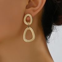 1 Pair Vintage Style Simple Style Geometric Alloy Drop Earrings main image 9
