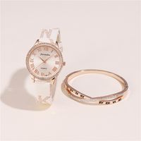 Elegant Glam Geometric Buckle Quartz Women's Watches sku image 3