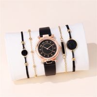 Elegant Simple Style Geometric Buckle Quartz Women's Watches sku image 3