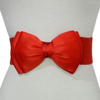 Cute Sweet Bow Knot Elastic Band Polyester Women's Woven Belts main image 5