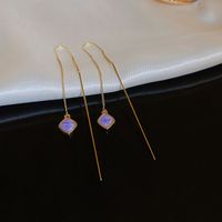 1 Pair Fashion Bow Knot Metal Inlay Zircon Women's Ear Studs sku image 49