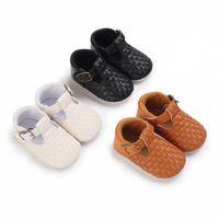 Kid's Basic Solid Color Round Toe Toddler Shoes main image 2