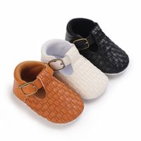 Kid's Basic Solid Color Round Toe Toddler Shoes main image 4