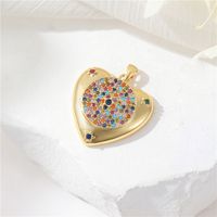1 Piece Simple Style Cross Heart Shape Butterfly Copper Plating Jewelry Accessories main image 3
