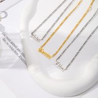 Simple Style Constellation Stainless Steel Plating Pendant Necklace main image 1