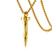 Simple Style Geometric Stainless Steel Alloy Unisex Pendant Necklace sku image 2