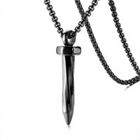Simple Style Geometric Stainless Steel Alloy Unisex Pendant Necklace sku image 3