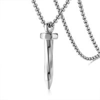Simple Style Geometric Stainless Steel Alloy Unisex Pendant Necklace sku image 1