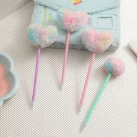 1 Piece Heart Shape Class Learning Daily Plastic Cute Gift Pen main image 2