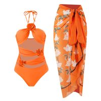 Women's Elegant Classic Style Ditsy Floral 2 Pieces Set One Piece Swimwear main image 1