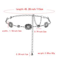 Ig Style Simple Style Geometric Alloy Stoving Varnish Women's Chain Belts main image 2